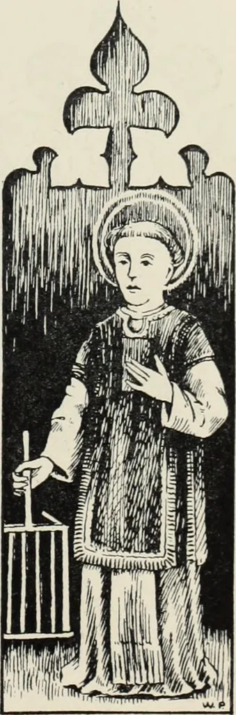 An illustration from Roodscreens and roodlofts, 1909, leaf 106
