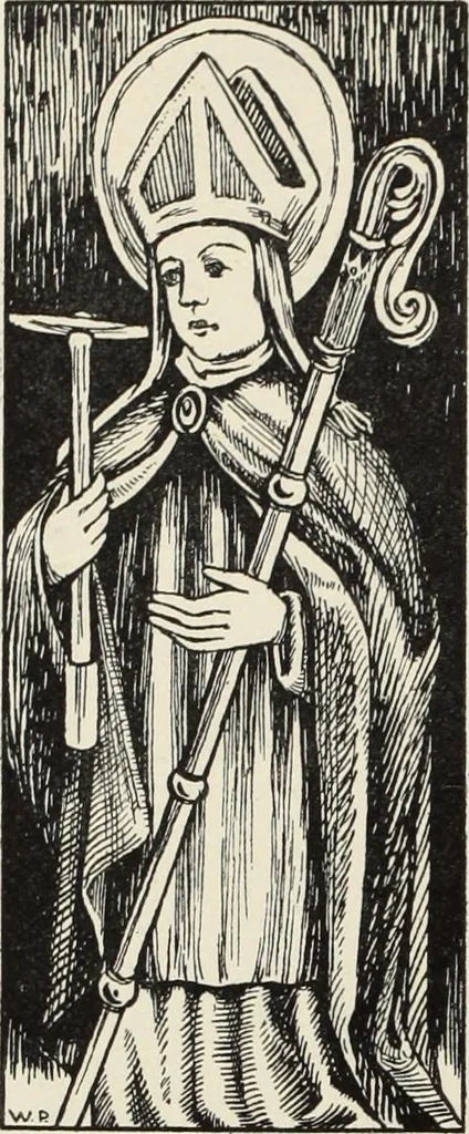 An illustration from Roodscreens and roodlofts, 1909, leaf 107