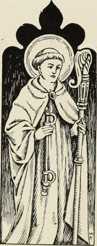 An illustration from Roodscreens and roodlofts, 1909, leaf 107