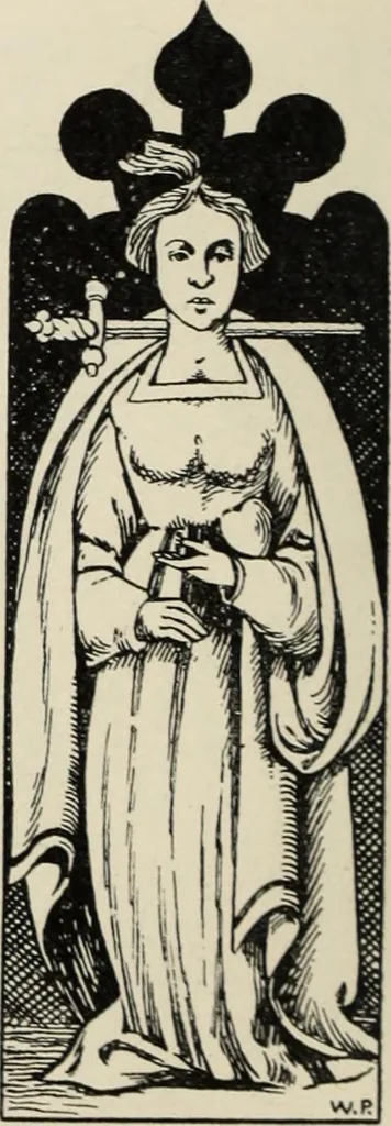 An illustration from Roodscreens and roodlofts, 1909, leaf 107