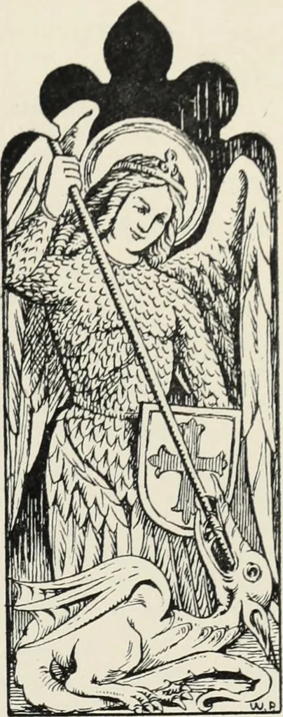 An illustration from Roodscreens and roodlofts, 1909, leaf 110