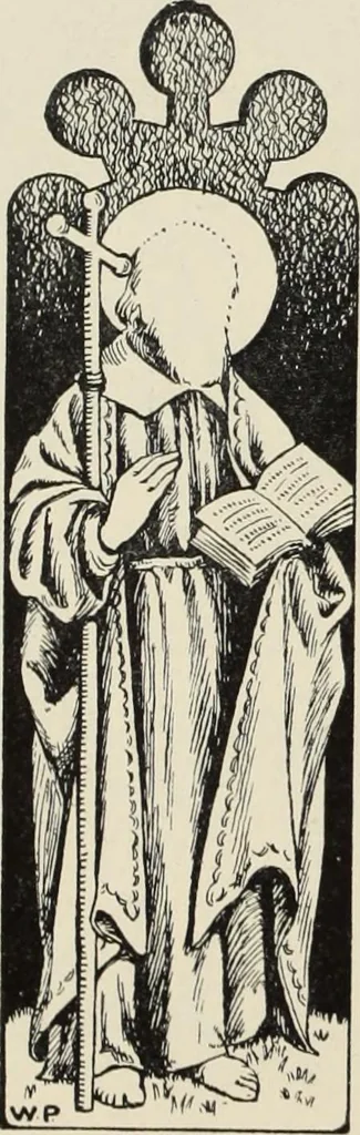 An illustration from Roodscreens and roodlofts, 1909, leaf 111