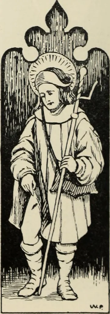 An illustration from Roodscreens and roodlofts, 1909, leaf 111