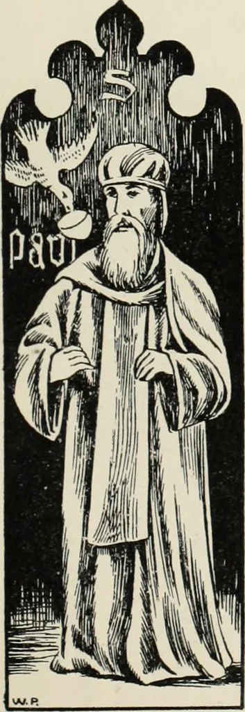 An illustration from Roodscreens and roodlofts, 1909, leaf 112