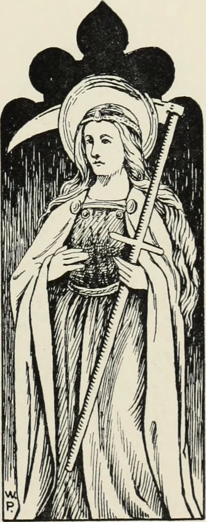An illustration from Roodscreens and roodlofts, 1909, leaf 112