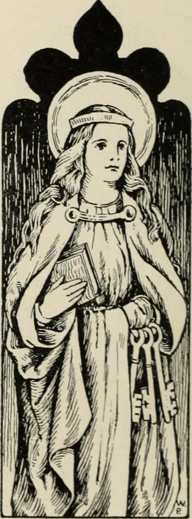 An illustration from Roodscreens and roodlofts, 1909, leaf 113