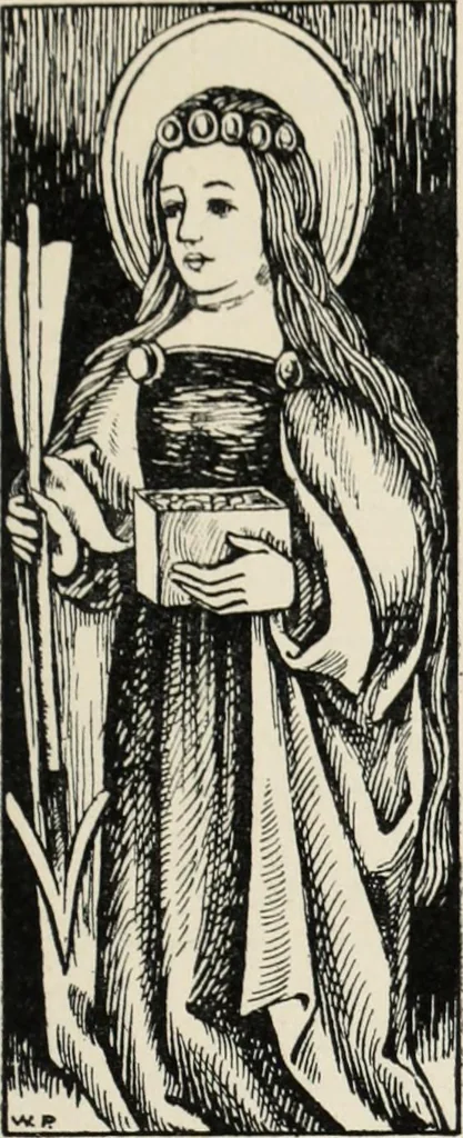 An illustration from Roodscreens and roodlofts, 1909, leaf 116