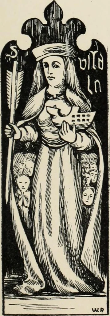An illustration from Roodscreens and roodlofts, 1909, leaf 116