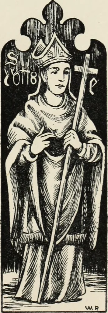 An illustration from Roodscreens and roodlofts, 1909, leaf 116