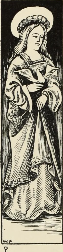 An illustration from Roodscreens and roodlofts, 1909, leaf 117