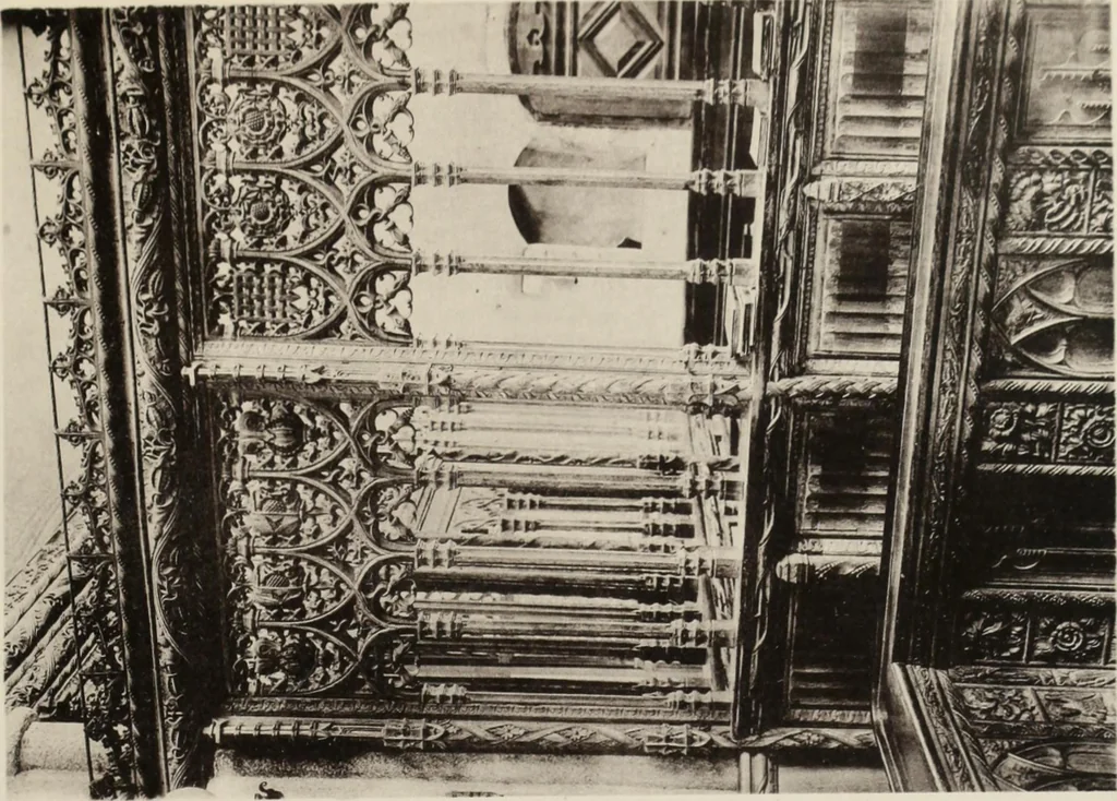 An illustration from Roodscreens and roodlofts, 1909, leaf 120