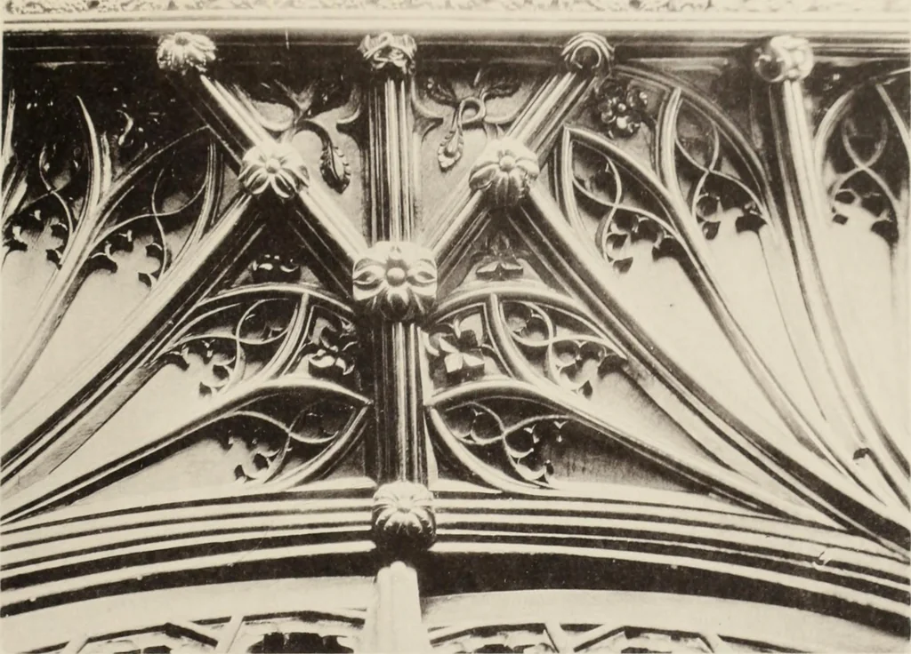 An illustration from Roodscreens and roodlofts, 1909, leaf 126