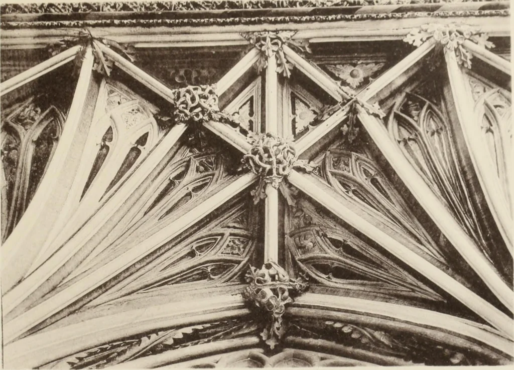 An illustration from Roodscreens and roodlofts, 1909, leaf 132