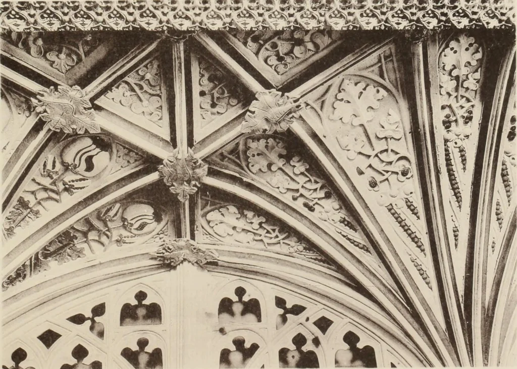 An illustration from Roodscreens and roodlofts, 1909, leaf 132
