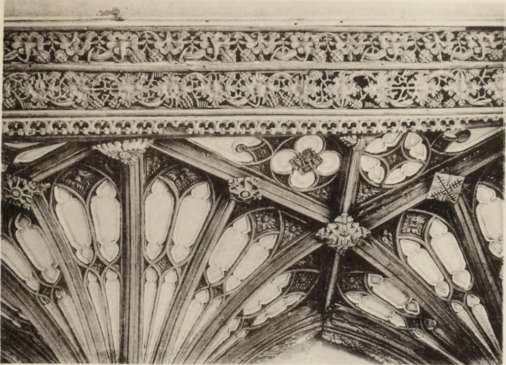 An illustration from Roodscreens and roodlofts, 1909, leaf 138