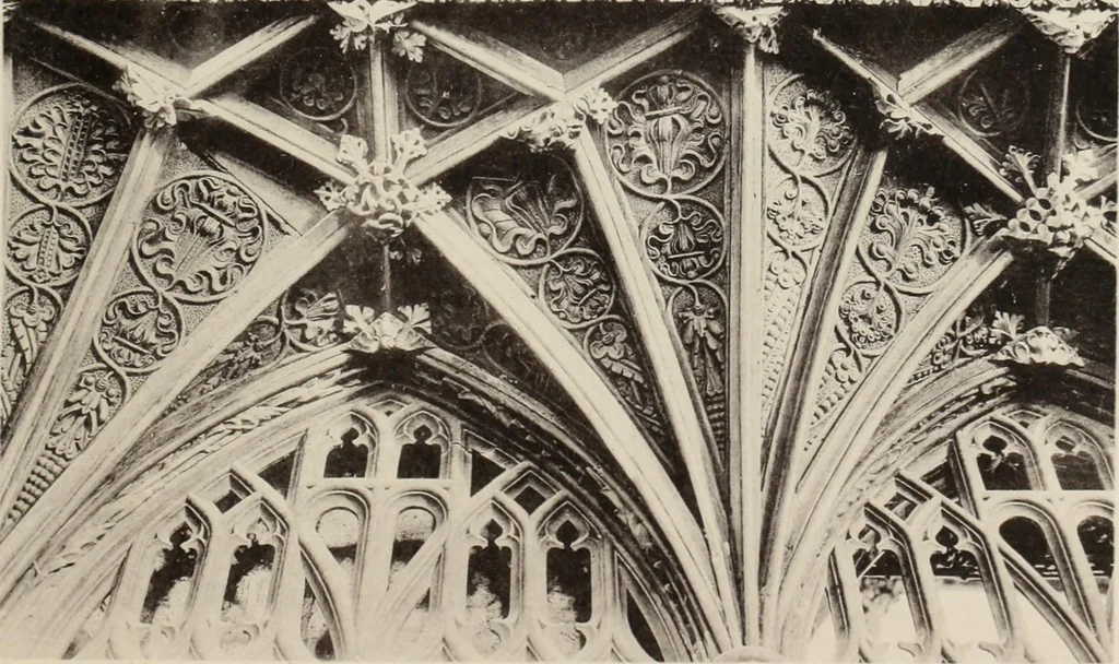 An illustration from Roodscreens and roodlofts, 1909, leaf 138