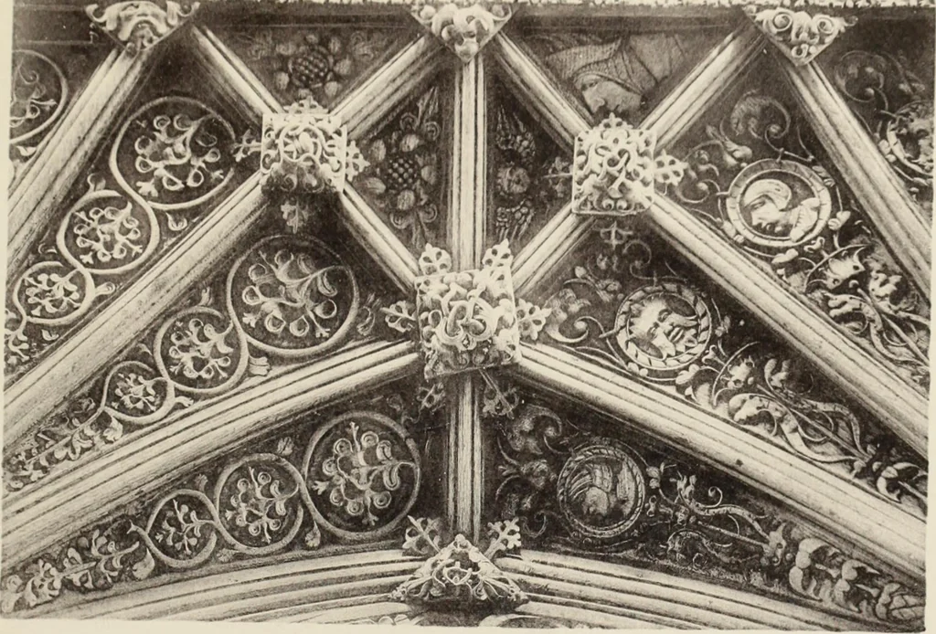 An illustration from Roodscreens and roodlofts, 1909, leaf 150