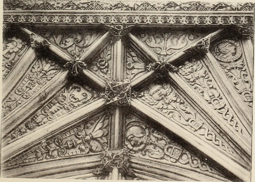 An illustration from Roodscreens and roodlofts, 1909, leaf 150