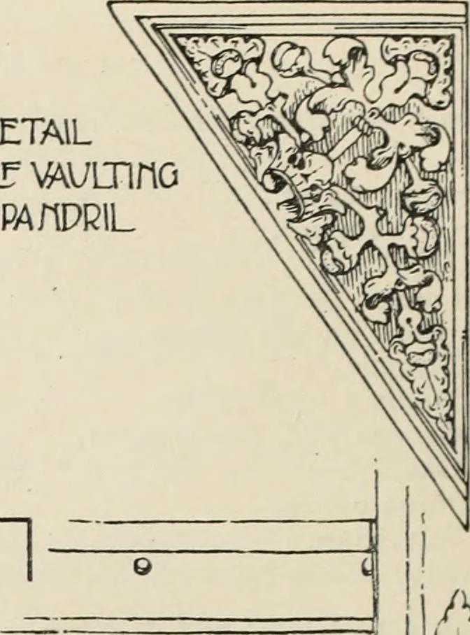 An illustration from Roodscreens and roodlofts, 1909, leaf 155