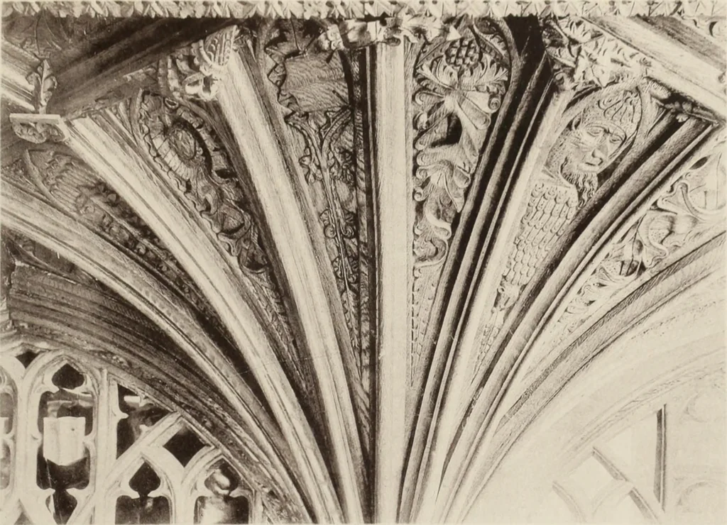 An illustration from Roodscreens and roodlofts, 1909, leaf 156