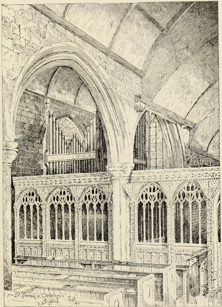 An illustration from Roodscreens and roodlofts, 1909, leaf 162