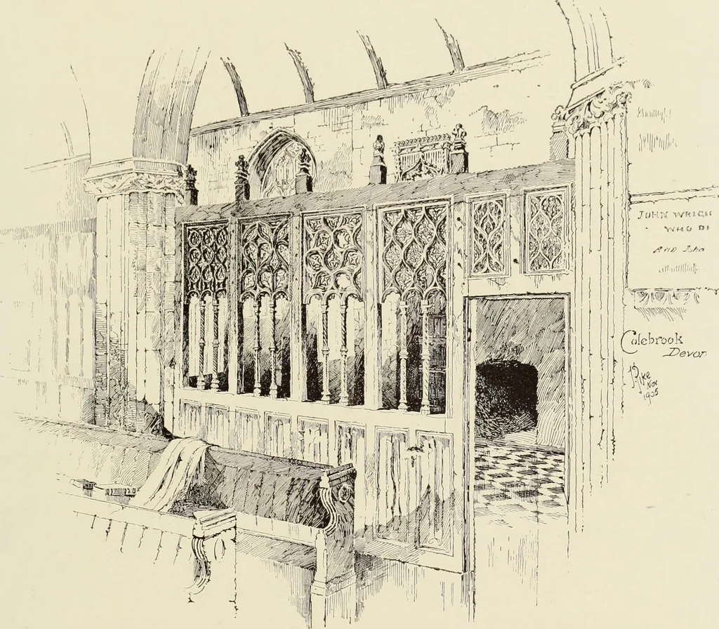 An illustration from Roodscreens and roodlofts, 1909, leaf 176