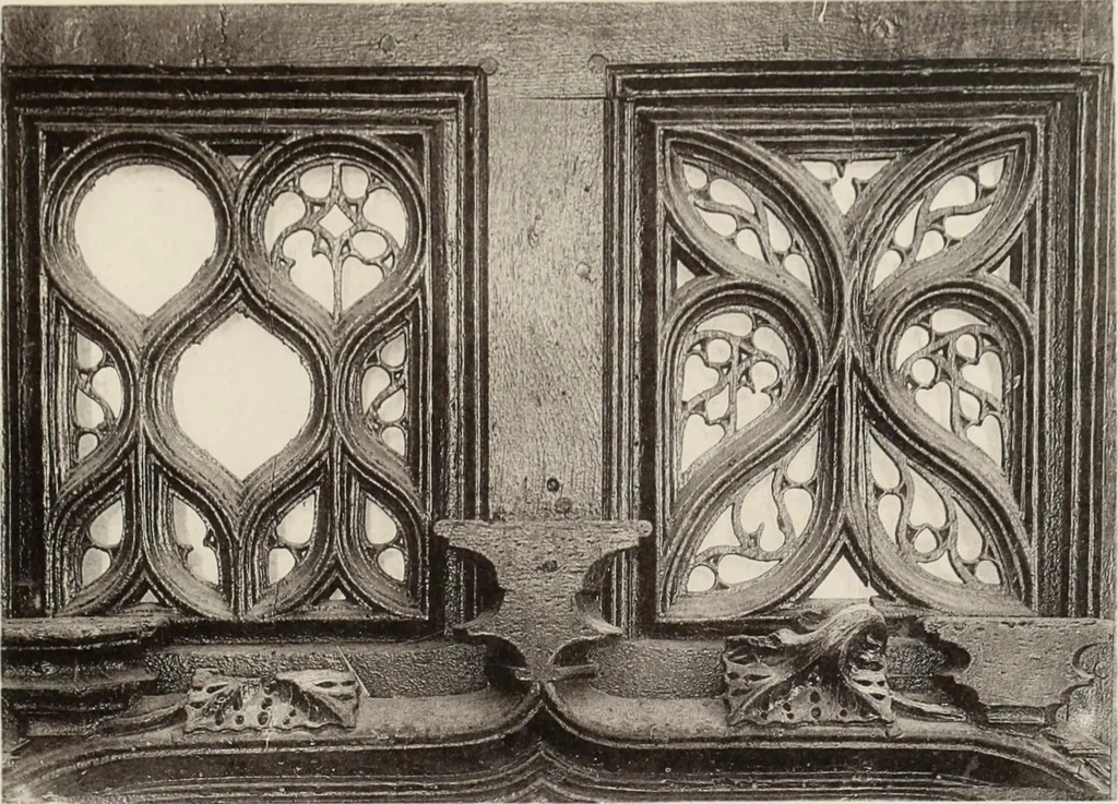 An illustration from Roodscreens and roodlofts, 1909, leaf 182