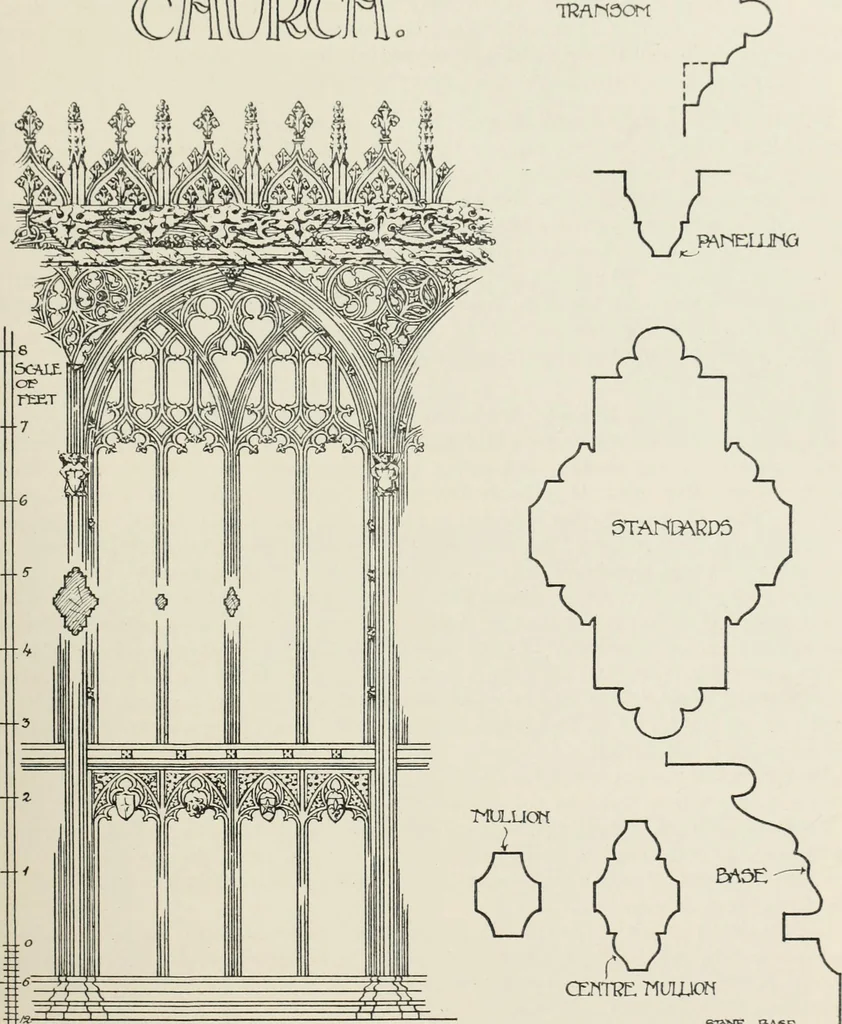 An illustration from Roodscreens and roodlofts, 1909, leaf 224