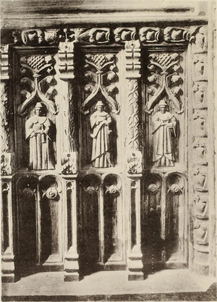 An illustration from Roodscreens and roodlofts, 1909, leaf 232