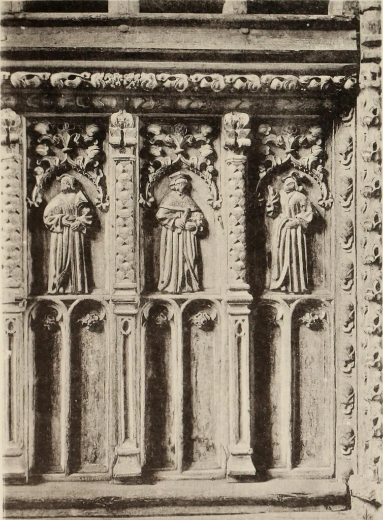 An illustration from Roodscreens and roodlofts, 1909, leaf 232