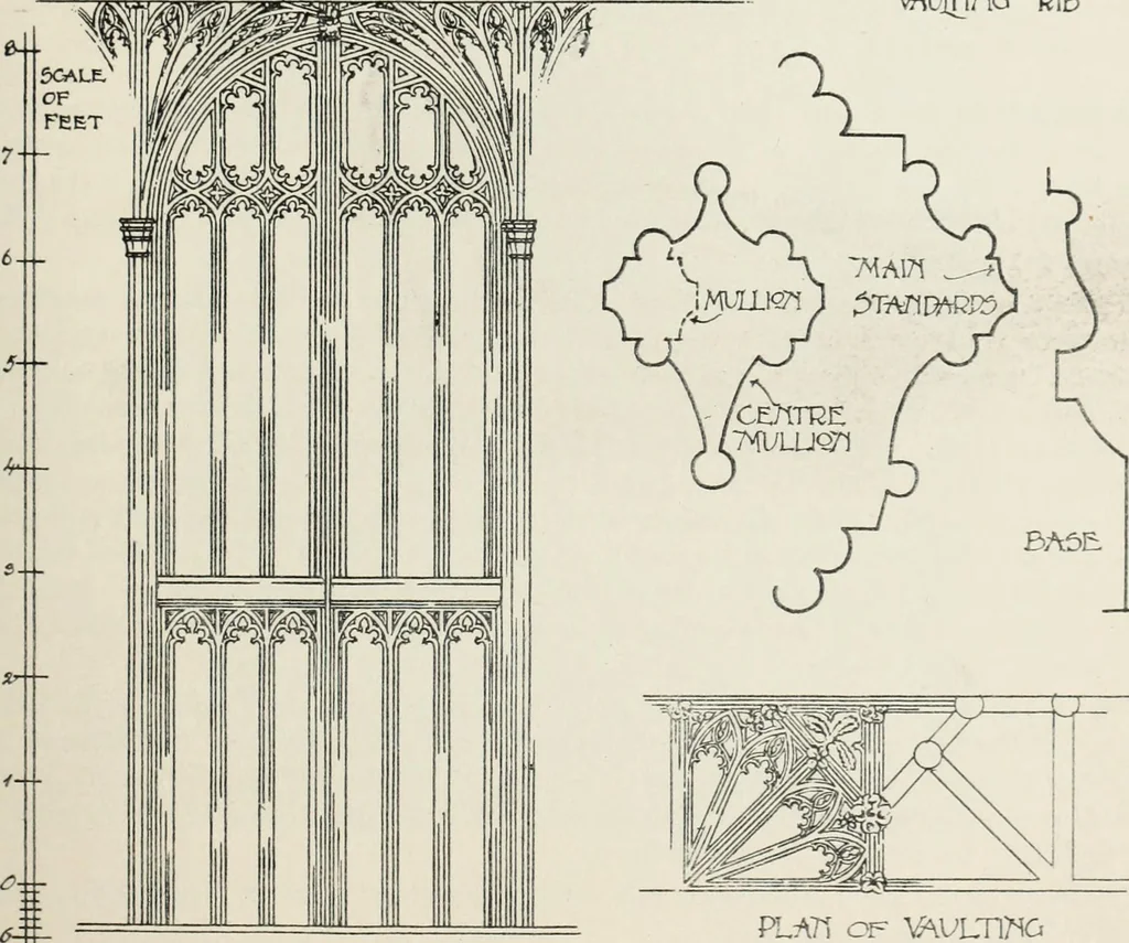 An illustration from Roodscreens and roodlofts, 1909, leaf 248