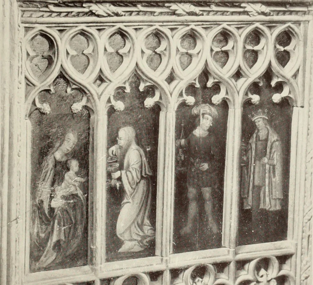 An illustration from Roodscreens and roodlofts, 1909, leaf 26