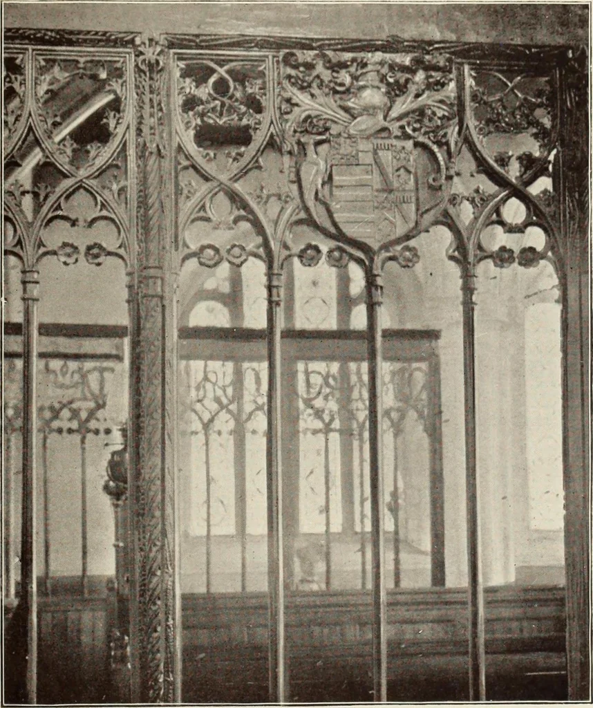An illustration from Roodscreens and roodlofts, 1909, leaf 264