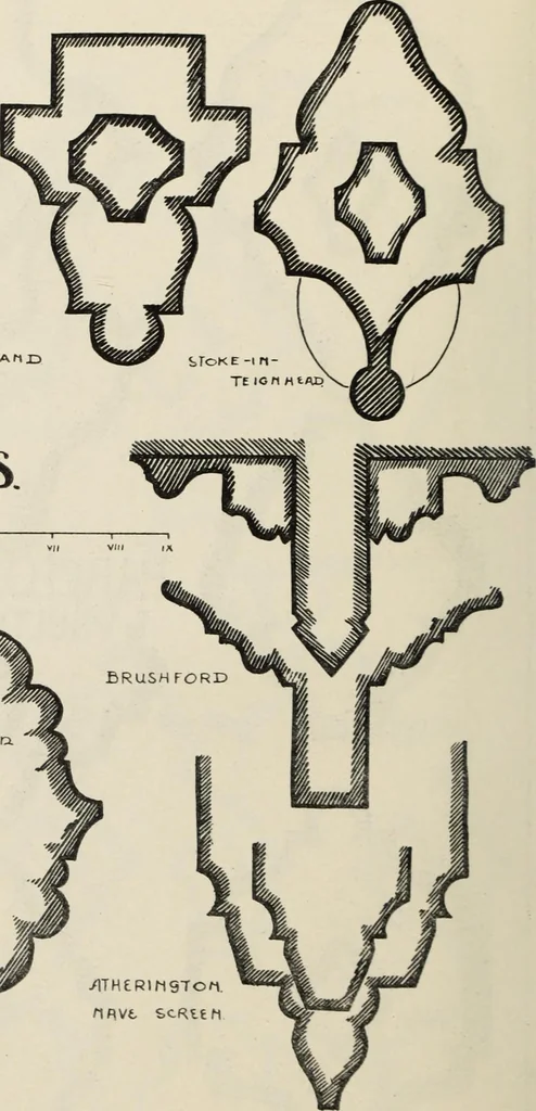 An illustration from Roodscreens and roodlofts, 1909, leaf 269