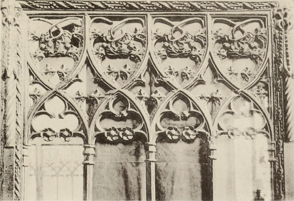 An illustration from Roodscreens and roodlofts, 1909, leaf 270