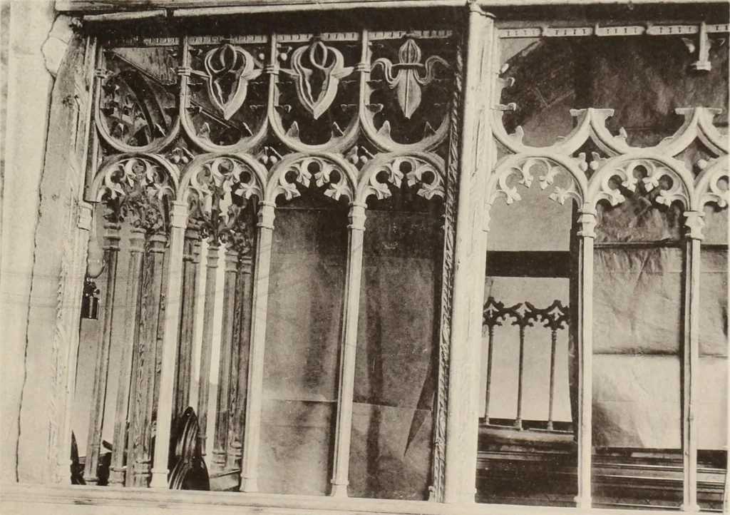An illustration from Roodscreens and roodlofts, 1909, leaf 270