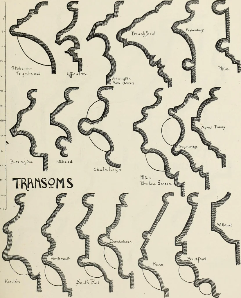An illustration from Roodscreens and roodlofts, 1909, leaf 272