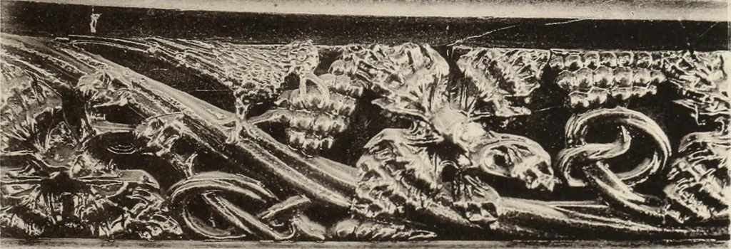 An illustration from Roodscreens and roodlofts, 1909, leaf 282
