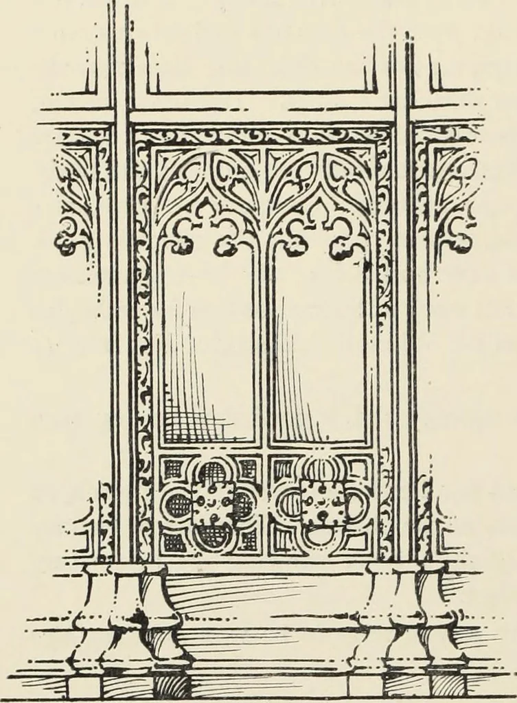 An illustration from Roodscreens and roodlofts, 1909, leaf 291