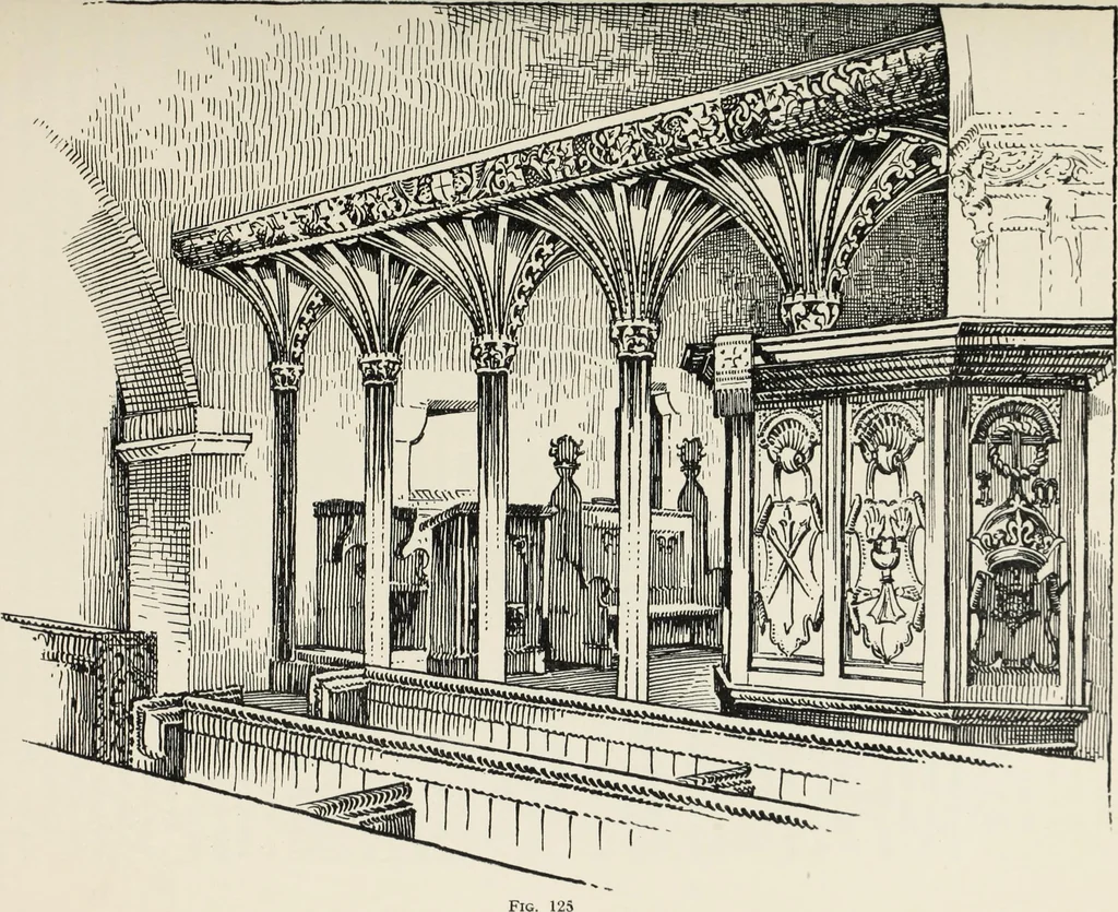An illustration from Roodscreens and roodlofts, 1909, leaf 296