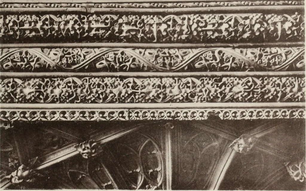 An illustration from Roodscreens and roodlofts, 1909, leaf 300