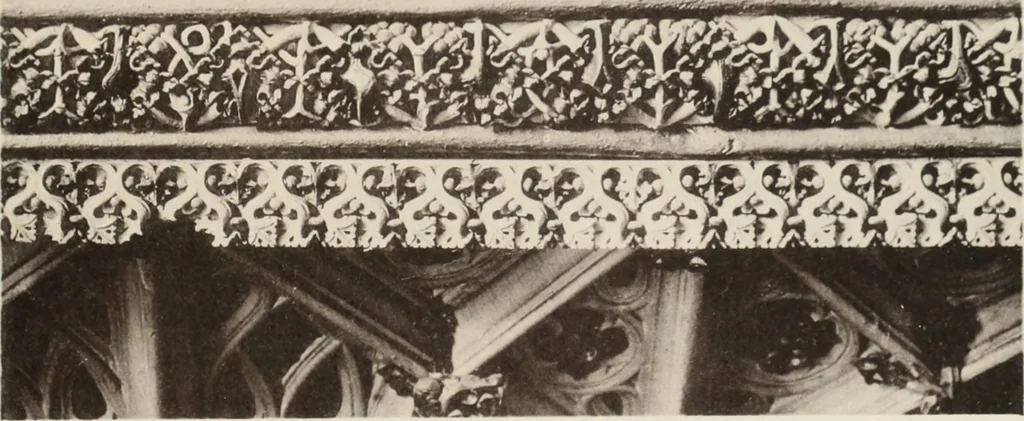 An illustration from Roodscreens and roodlofts, 1909, leaf 312