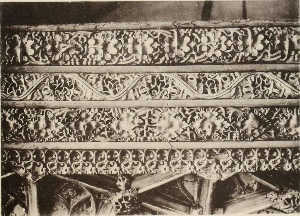 An illustration from Roodscreens and roodlofts, 1909, leaf 312
