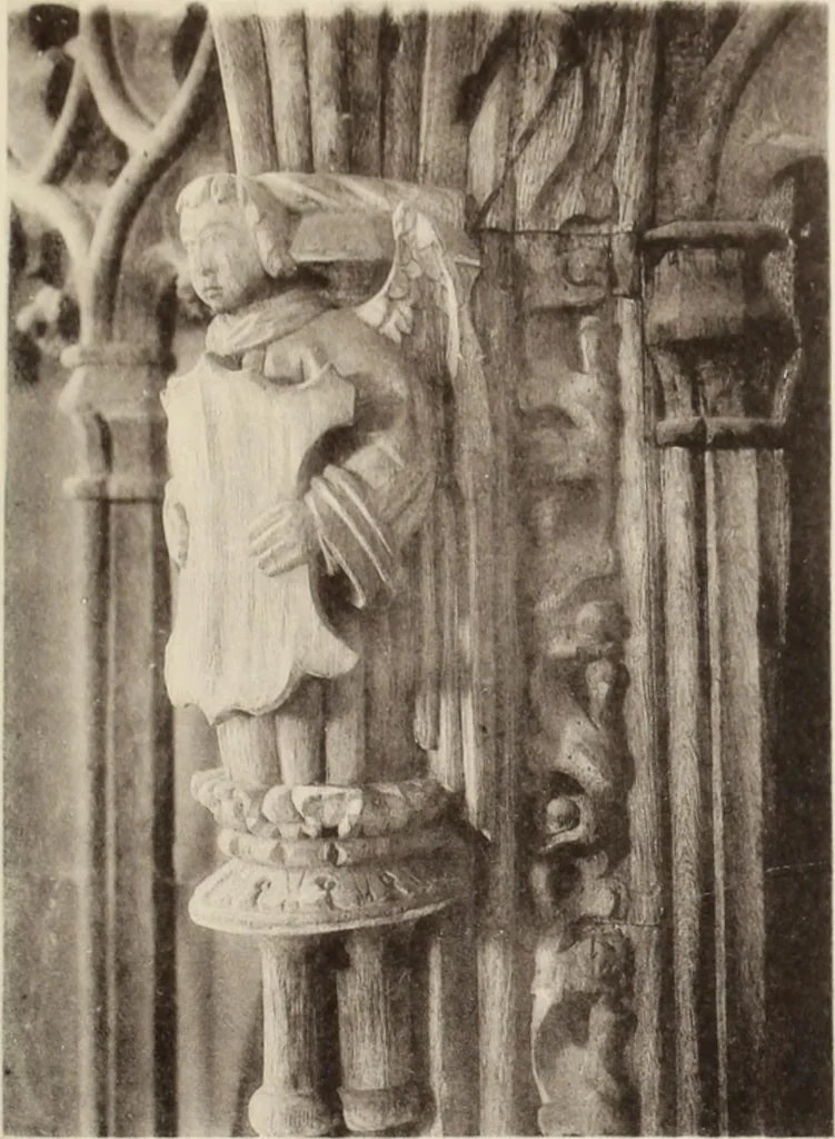 An illustration from Roodscreens and roodlofts, 1909, leaf 324