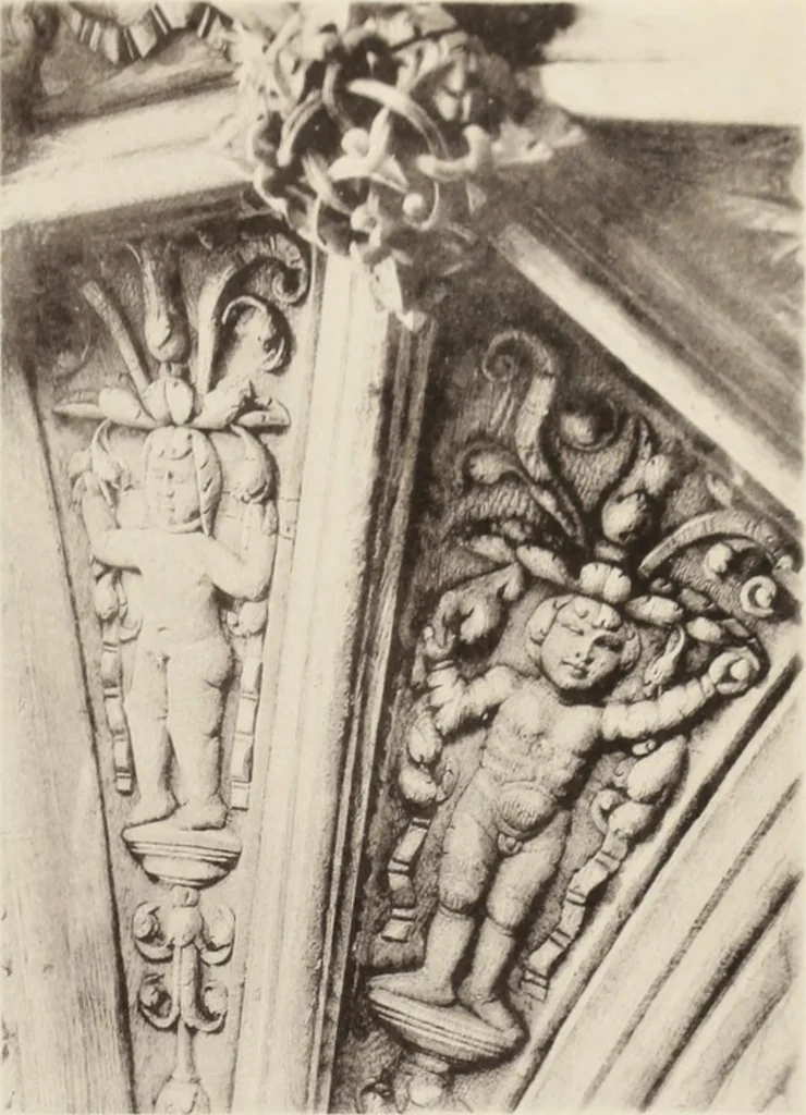 An illustration from Roodscreens and roodlofts, 1909, leaf 324