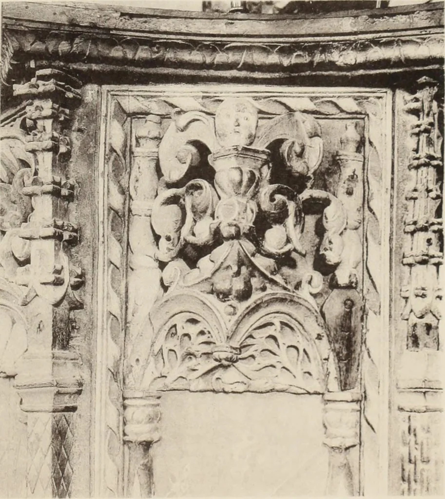 An illustration from Roodscreens and roodlofts, 1909, leaf 324