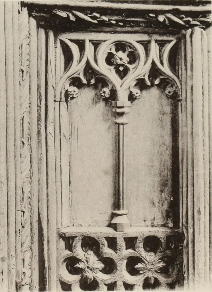 An illustration from Roodscreens and roodlofts, 1909, leaf 328