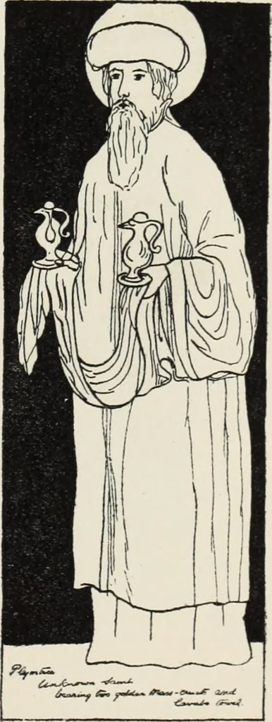 An illustration from Roodscreens and roodlofts, 1909, leaf 34