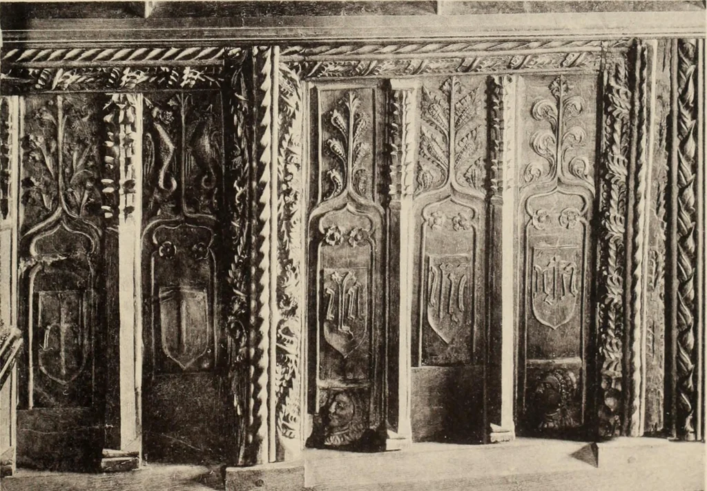 An illustration from Roodscreens and roodlofts, 1909, leaf 342