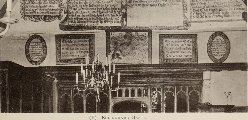 An illustration from Roodscreens and roodlofts, 1909, leaf 346